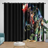 Laden Sie das Bild in den Galerie-Viewer, Power Rangers Curtains Blackout Window Drapes Room Decoration