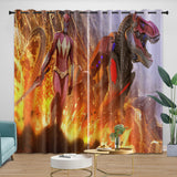 Laden Sie das Bild in den Galerie-Viewer, Power Rangers Curtains Blackout Window Drapes Room Decoration