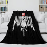 Laden Sie das Bild in den Galerie-Viewer, Punisher Blanket Pattern Flannel Kids Room Throw
