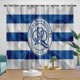 Laden Sie das Bild in den Galerie-Viewer, Queen Park Rangers Curtains Blackout Window Drapes Room Decoration