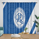 Laden Sie das Bild in den Galerie-Viewer, Queen Park Rangers Curtains Blackout Window Drapes Room Decoration