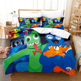 Laden Sie das Bild in den Galerie-Viewer, Rainbow Friends Bedding Set Quilt Cover Without Filler