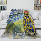 Laden Sie das Bild in den Galerie-Viewer, Real Madrid C.F Blanket Flannel Fleece Room Decoration