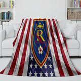 Laden Sie das Bild in den Galerie-Viewer, Real Salt Lake Blanket Flannel Fleece Throw Room Decoration