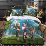 Laden Sie das Bild in den Galerie-Viewer, Roblox Bedding Set Kids Quilt Pattern Duvet Cover Without Filler