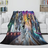 Laden Sie das Bild in den Galerie-Viewer, Roblox Blanket Flannel Pattern Throw Kids Room Decoration