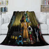 Laden Sie das Bild in den Galerie-Viewer, Roblox Pattern Blanket Flannel Throw Room Decoration