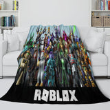 Laden Sie das Bild in den Galerie-Viewer, Roblox Pattern Blanket Flannel Throw Room Decoration