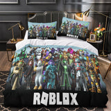 Laden Sie das Bild in den Galerie-Viewer, Roblox Pattern Duvet Cover Bedding Set Cover Without Filler