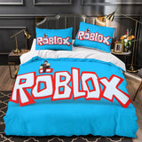 Laden Sie das Bild in den Galerie-Viewer, Roblox Pattern Duvet Cover Bedding Set Cover Without Filler