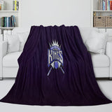 Laden Sie das Bild in den Galerie-Viewer, Sacramento Kings Blanket Flannel Fleece Throw Room Decoration