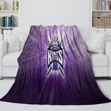 Laden Sie das Bild in den Galerie-Viewer, Sacramento Kings Blanket Flannel Fleece Throw Room Decoration