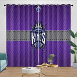 Laden Sie das Bild in den Galerie-Viewer, Sacramento Kings Curtains Blackout Window Drapes Room Decoration