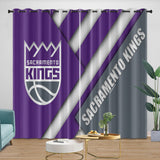 Laden Sie das Bild in den Galerie-Viewer, Sacramento Kings Curtains Blackout Window Drapes Room Decoration