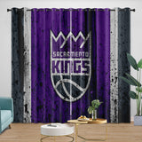 Laden Sie das Bild in den Galerie-Viewer, Sacramento Kings Curtains Blackout Window Drapes Room Decoration