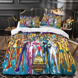 Laden Sie das Bild in den Galerie-Viewer, Saint Seiya Bedding Set Pattern Quilt Cover Without Filler