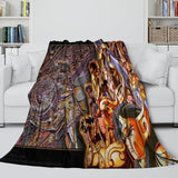 Laden Sie das Bild in den Galerie-Viewer, Saint Seiya Blanket Flannel Fleece Throw Room Decoration