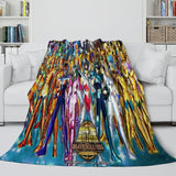 Laden Sie das Bild in den Galerie-Viewer, Saint Seiya Blanket Flannel Fleece Throw Room Decoration