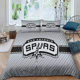 Laden Sie das Bild in den Galerie-Viewer, San Antonio Spurs Bedding Set Duvet Cover Without Filler