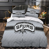 Laden Sie das Bild in den Galerie-Viewer, San Antonio Spurs Bedding Set Duvet Cover Without Filler