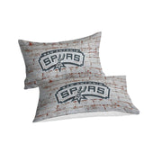 Laden Sie das Bild in den Galerie-Viewer, San Antonio Spurs Bedding Set Duvet Cover Without Filler