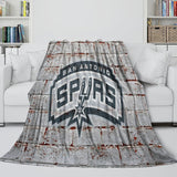 Laden Sie das Bild in den Galerie-Viewer, San Antonio Spurs Blanket Flannel Fleece Throw Room Decoration