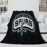 Laden Sie das Bild in den Galerie-Viewer, San Antonio Spurs Blanket Flannel Fleece Throw Room Decoration