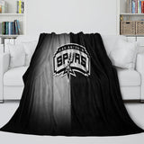 Laden Sie das Bild in den Galerie-Viewer, San Antonio Spurs Blanket Flannel Fleece Throw Room Decoration