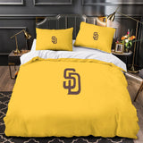 Laden Sie das Bild in den Galerie-Viewer, San Diego Padres Bedding Set Quilt Cover Without Filler
