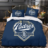 Laden Sie das Bild in den Galerie-Viewer, San Diego Padres Bedding Set Quilt Cover Without Filler