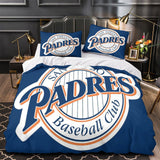 Laden Sie das Bild in den Galerie-Viewer, San Diego Padres Bedding Set Quilt Cover Without Filler