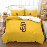 Laden Sie das Bild in den Galerie-Viewer, San Diego Padres Bedding Set Quilt Cover Without Filler