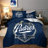 Laden Sie das Bild in den Galerie-Viewer, San Diego Padres Bedding Set Quilt Cover Without Filler