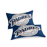 Laden Sie das Bild in den Galerie-Viewer, San Diego Padres Bedding Set Quilt Cover Without Filler