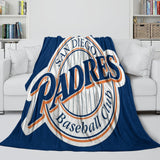 Laden Sie das Bild in den Galerie-Viewer, San Diego Padres Blanket Flannel Throw Room Decoration