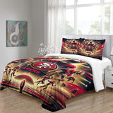 Laden Sie das Bild in den Galerie-Viewer, San Francisco 49ers Bedding Set Duvet Cover Without Filler