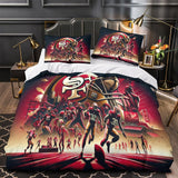 Laden Sie das Bild in den Galerie-Viewer, San Francisco 49ers Bedding Set Duvet Cover Without Filler