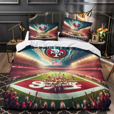 Laden Sie das Bild in den Galerie-Viewer, San Francisco 49ers Bedding Set Duvet Cover Without Filler