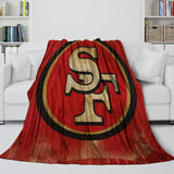 Laden Sie das Bild in den Galerie-Viewer, San Francisco 49ers Blanket Flannel Fleece Throw Room Decoration