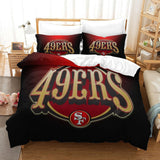 Laden Sie das Bild in den Galerie-Viewer, San Francisco 49ers Duvet Cover Kids Bedding Set Without Filler