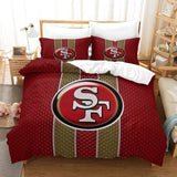 Laden Sie das Bild in den Galerie-Viewer, San Francisco 49ers Duvet Cover Kids Bedding Set Without Filler