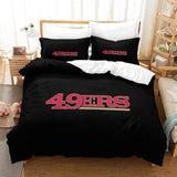 Laden Sie das Bild in den Galerie-Viewer, San Francisco 49ers Duvet Cover Kids Bedding Set Without Filler