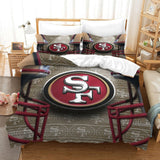 Laden Sie das Bild in den Galerie-Viewer, San Francisco 49ers Duvet Cover Kids Bedding Set Without Filler