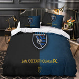 Laden Sie das Bild in den Galerie-Viewer, San Jose Earthquakes Bedding Set Duvet Cover Without Filler