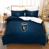 Laden Sie das Bild in den Galerie-Viewer, San Jose Earthquakes Bedding Set Duvet Cover Without Filler