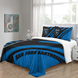 Laden Sie das Bild in den Galerie-Viewer, San Jose Earthquakes Bedding Set Duvet Cover Without Filler