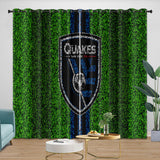 Laden Sie das Bild in den Galerie-Viewer, San Jose Earthquakes Curtains Blackout Window Drapes Room Decoration