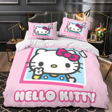 Laden Sie das Bild in den Galerie-Viewer, Sanrio Hello Kitty Bedding Set Quilt Duvet Cover Without Filler