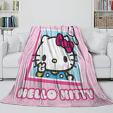 Laden Sie das Bild in den Galerie-Viewer, Sanrio Hello Kitty Blanket Flannel Fleece Throw Room Decoration