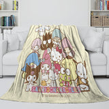 Laden Sie das Bild in den Galerie-Viewer, Sanrio Hello Kitty Blanket Flannel Fleece Throw Room Decoration